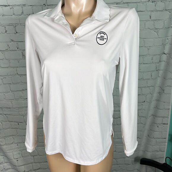 Peter Millar Tops - Women's 2023 USSGA Australia Tour Peter Millar Long Sleeve UPF 50+ Medium